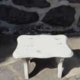 Wooden footboard wabi sabi