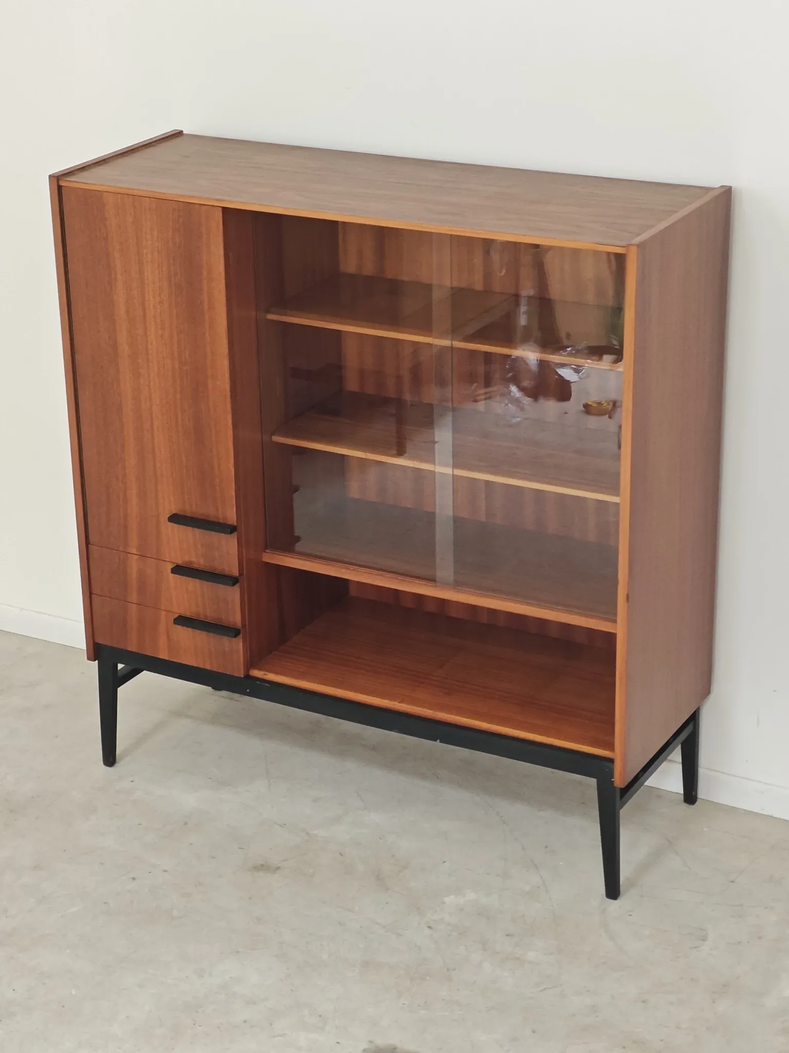 Wooden sideboard by Frantisek Mezulanik for Up Zavody 60