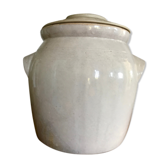 4l glazed sandstone pot