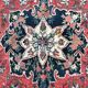 Carpet old Persian is Bijar hand 183 X 268 CM