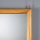 Vintage mirror with bamboo frame, Italian design, 1980s.