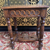 Oak side table