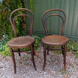 Lot of two bistro chairs No.14 from Thonet