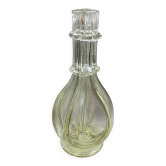 Antique four-chamber liqueur decanter