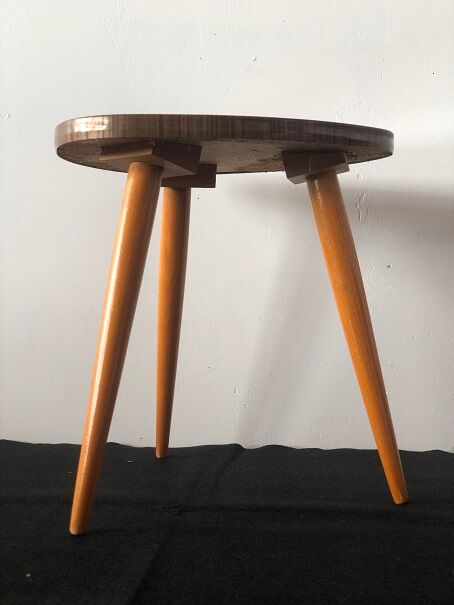 Door plant formica feet compass vintage 60 70