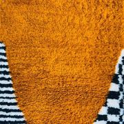Tapis berbere marocain tissé main taille 75 x 300 cm