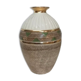 Large vintage vase signed
