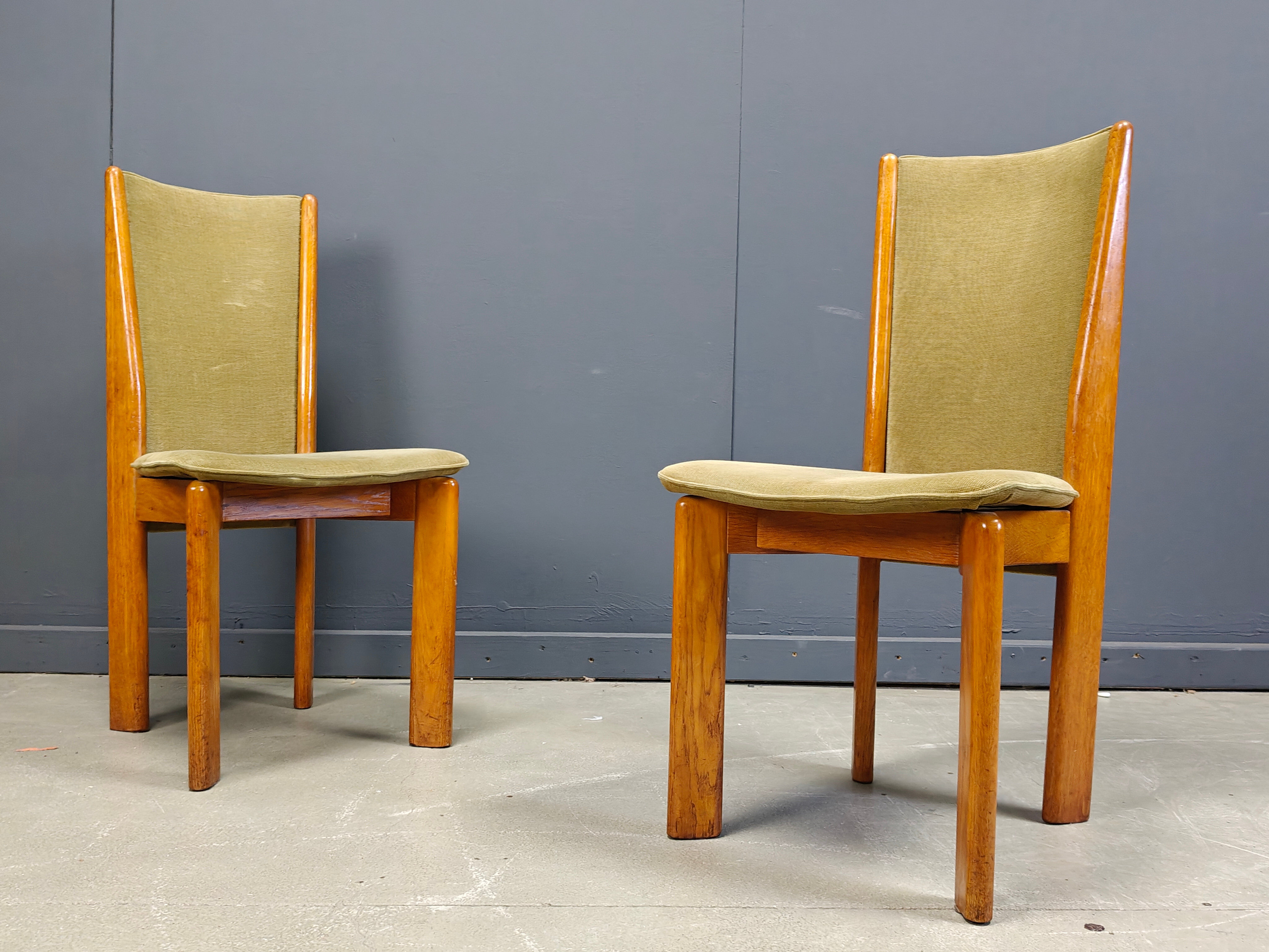 Vintage Danish dining chairs set of 6 - 1970s