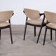 Dining Chairs attributed to Kai Kristiansen for Schou Andersen, Denmark, 1950s, Set of 3