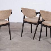 Dining Chairs attributed to Kai Kristiansen for Schou Andersen, Denmark, 1950s, Set of 3