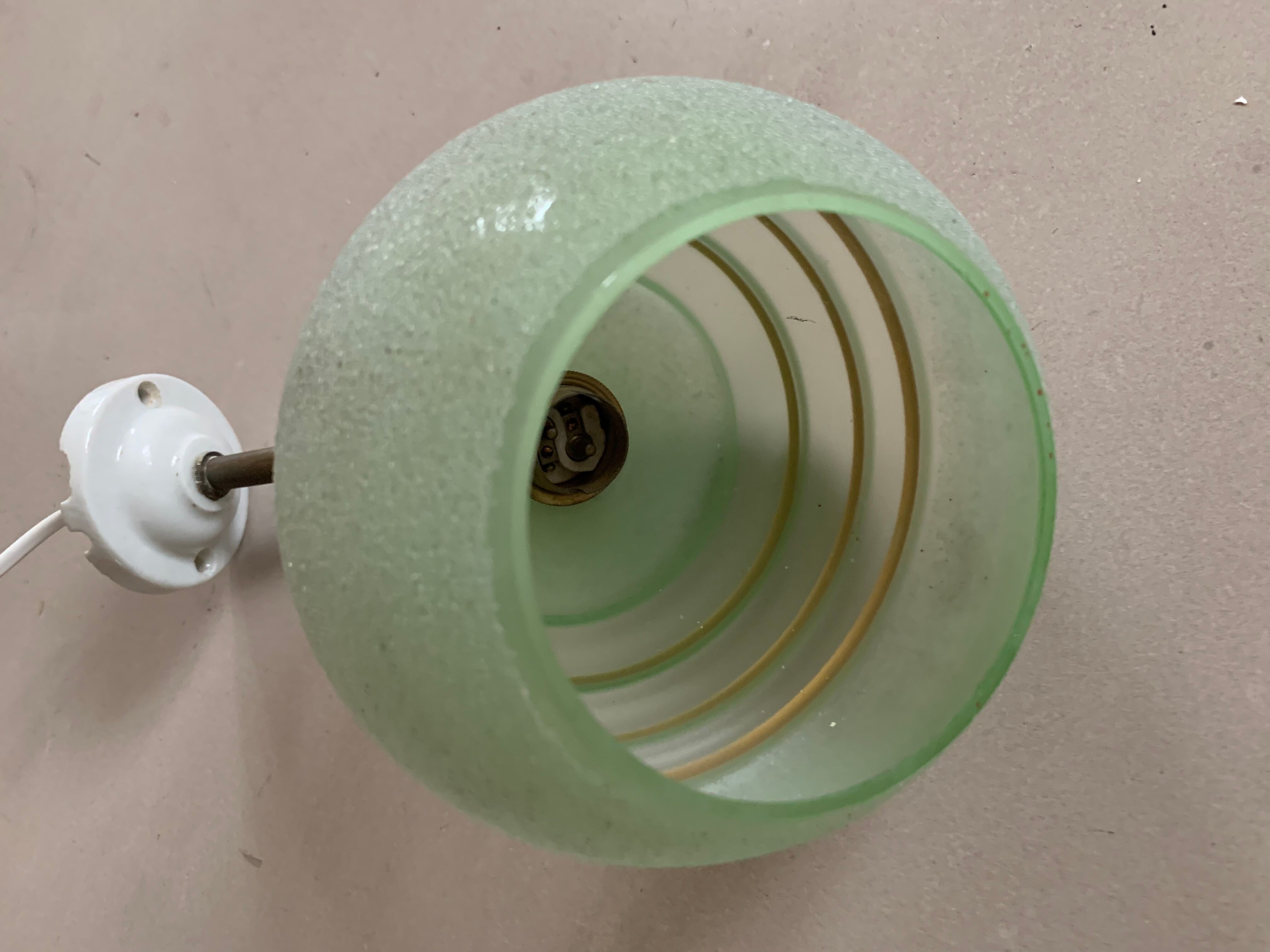 Old gooseneck wall lamp