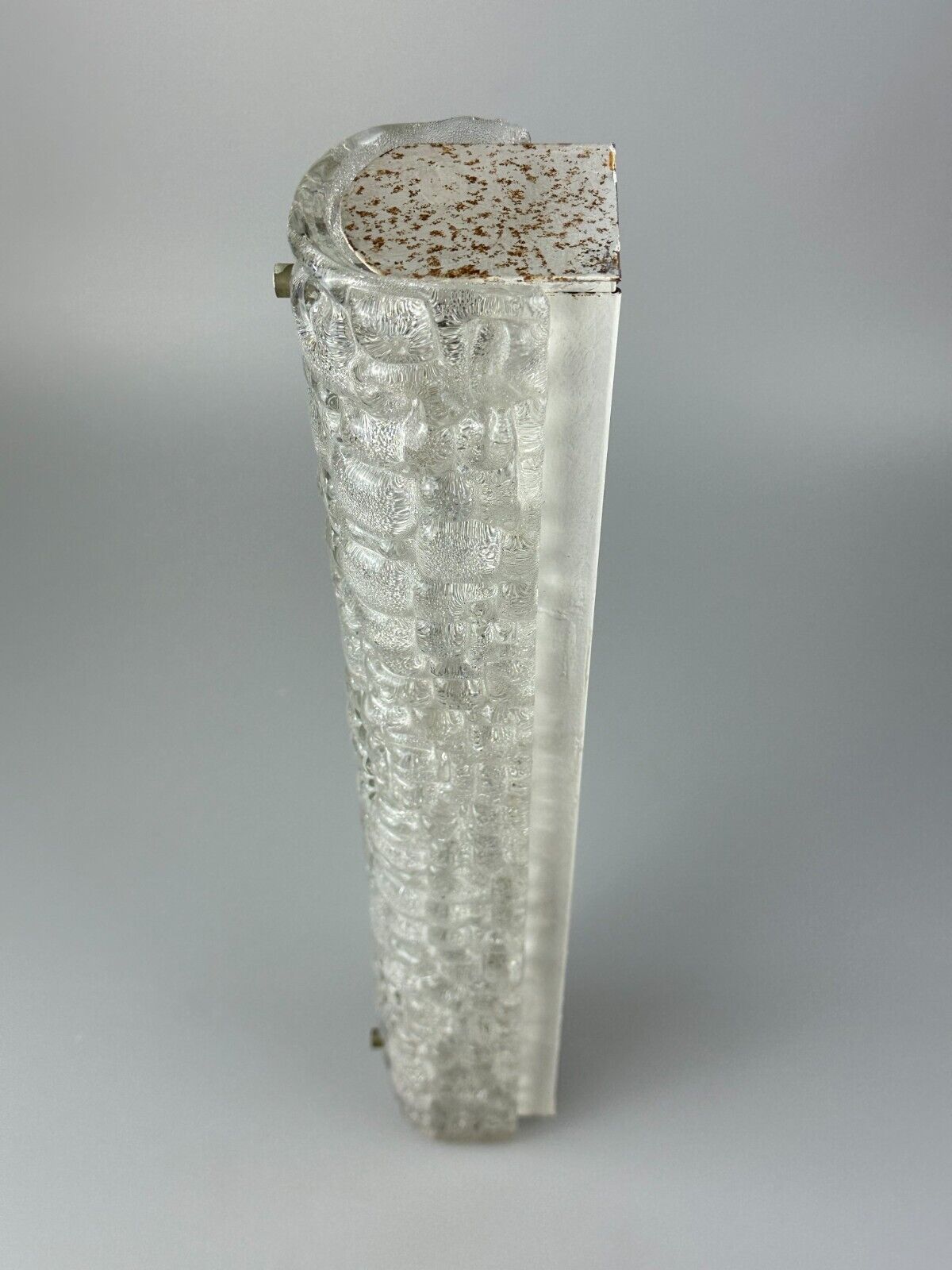 60s 70s wall lamp Hofmeister Leuchten Germany Wall Sconce Ice Glass