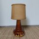 Fat lava ceramic floor lamp by Baudin