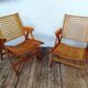 2 folding chairs vintage Rex lounge by Niko Kralj design
