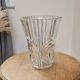 Grand vase vintage en cristal d'Arques - Hauteur 30 cm