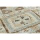 1970s Vintage Persian Handmade Wool Cotton Orange Area Rug 252x311