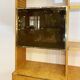 Gianluigi Gorgoni Display Unit 1970s  Fratelli Turi Bookshelf Glass Brass Briar Burl rizzo
