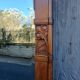 Large antique mirror from the Art Nouveau period.