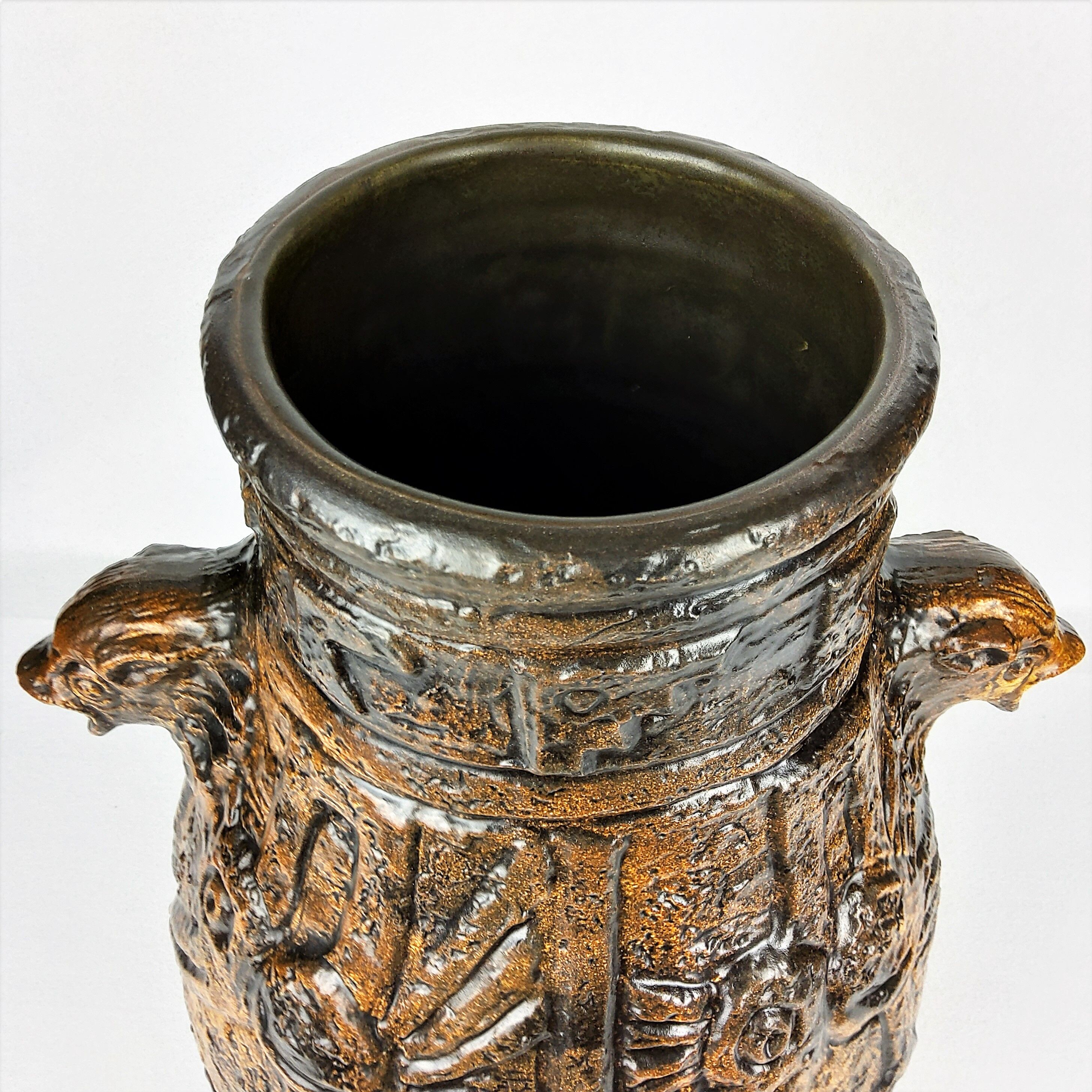 Vase - Aztec décor - Jasba 1960 - Keramik