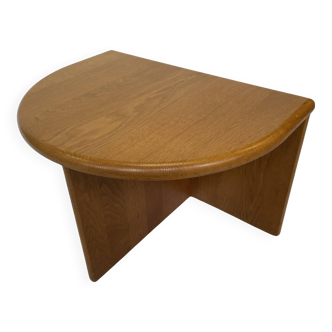 Vintage  side tables in oak minimalist design