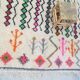 Handmade Moroccan Berber rug 278 X 156 CM