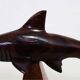 Wooden hammerhead shark 1970