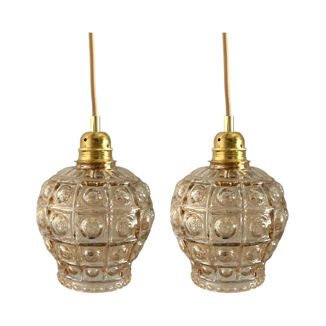 Set of two vintage handheld