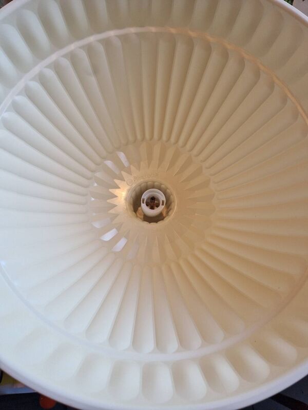 Cloche Lampe Suspension Blanc Creme Fontana Arte