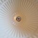 Bell Pendant Lamp White Cream Fontana Arte