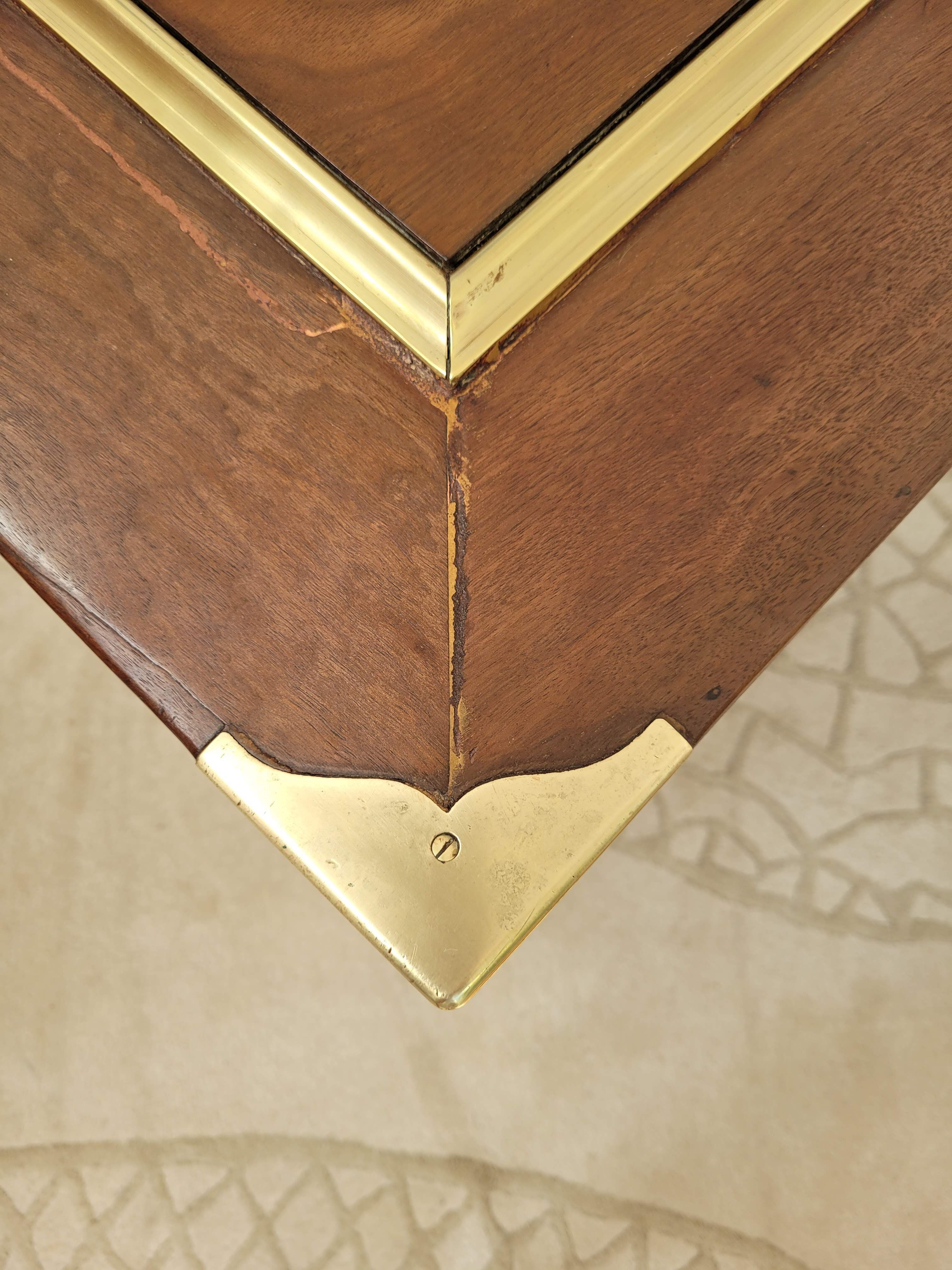 Solid mahogany chest