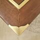 Solid mahogany chest