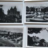 Set of 10 old photos in Pau bromide from the 30s