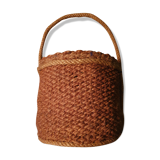 Braided rope basket
