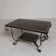 Table basse vintage avec 2 plateaux en verre avec impression des années 50