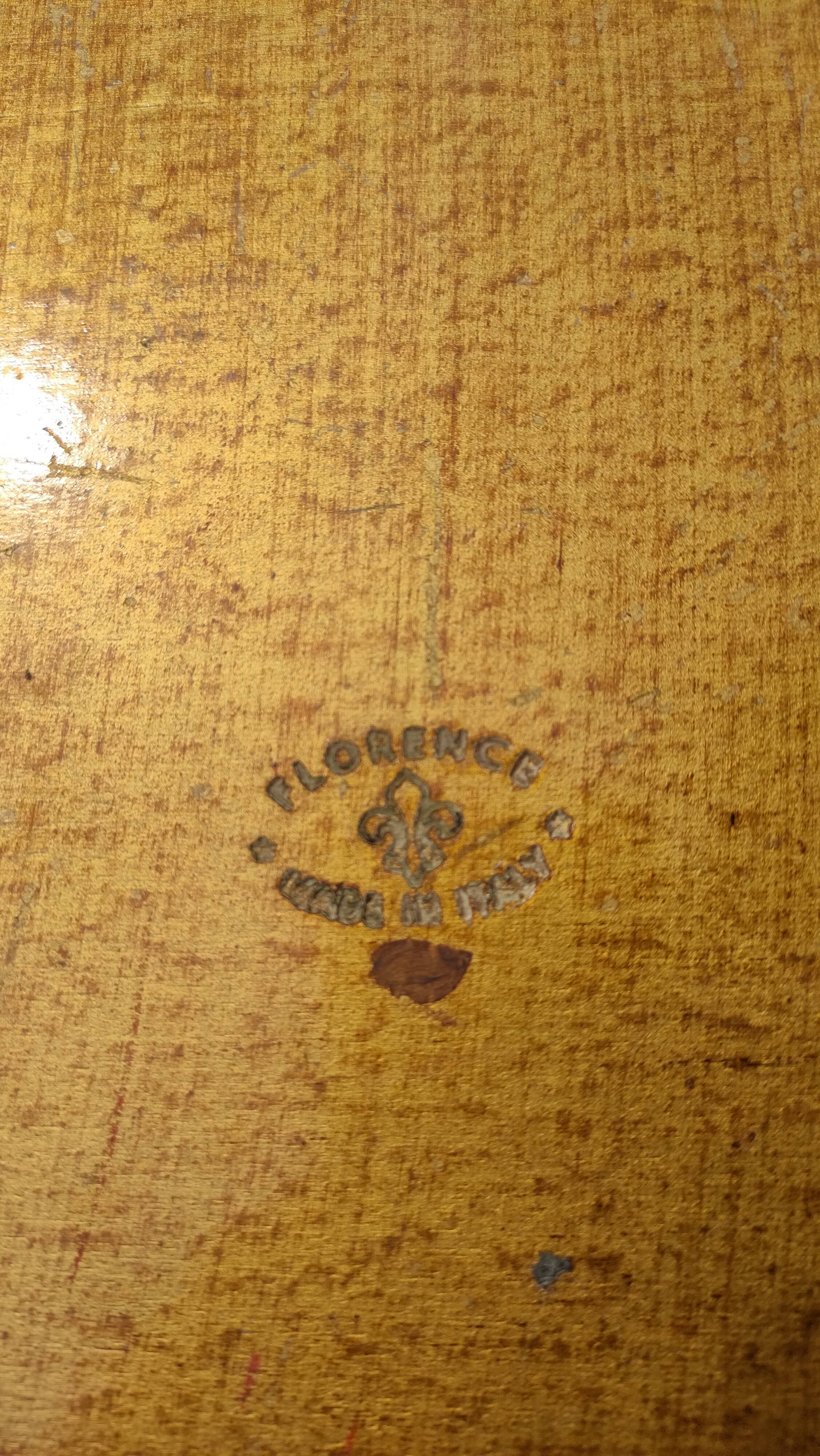 Florentine vintage tray