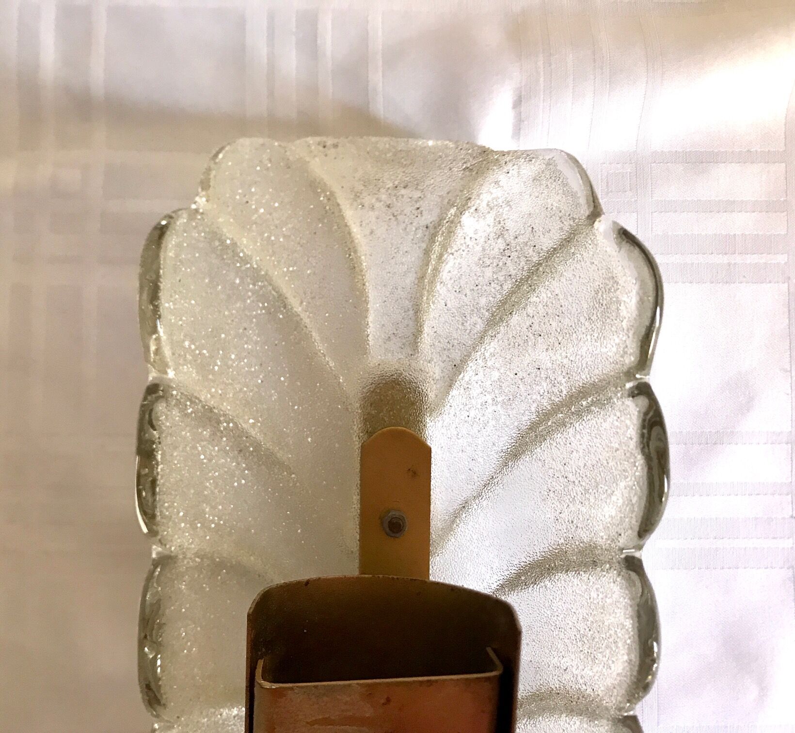 Glass foil wall lamp