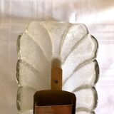 Glass foil wall lamp