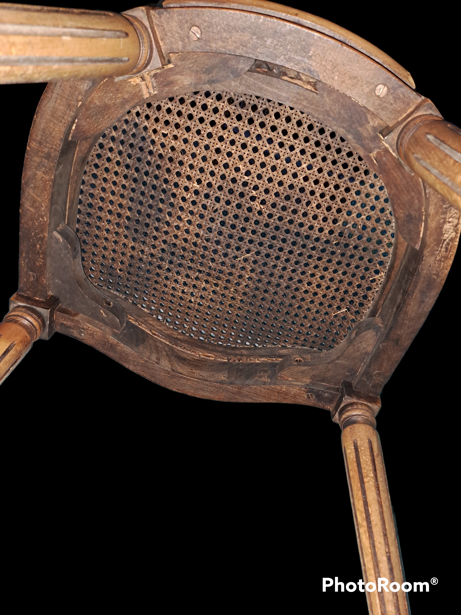 2 chairs from the Louis XVI period