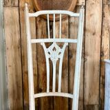 Old straw chair