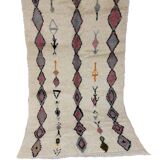 Handmade moroccan berber rug 250 x 146 cm