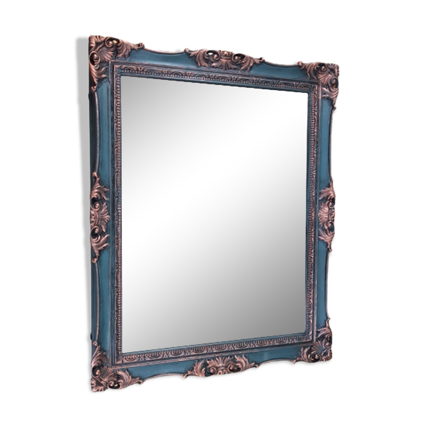 Rectangular mirror circa 1920 - 93x74cm
