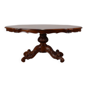 Table basse ovale en