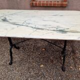 Marble top bistro table