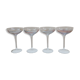 Multi-colored crystal glasses
