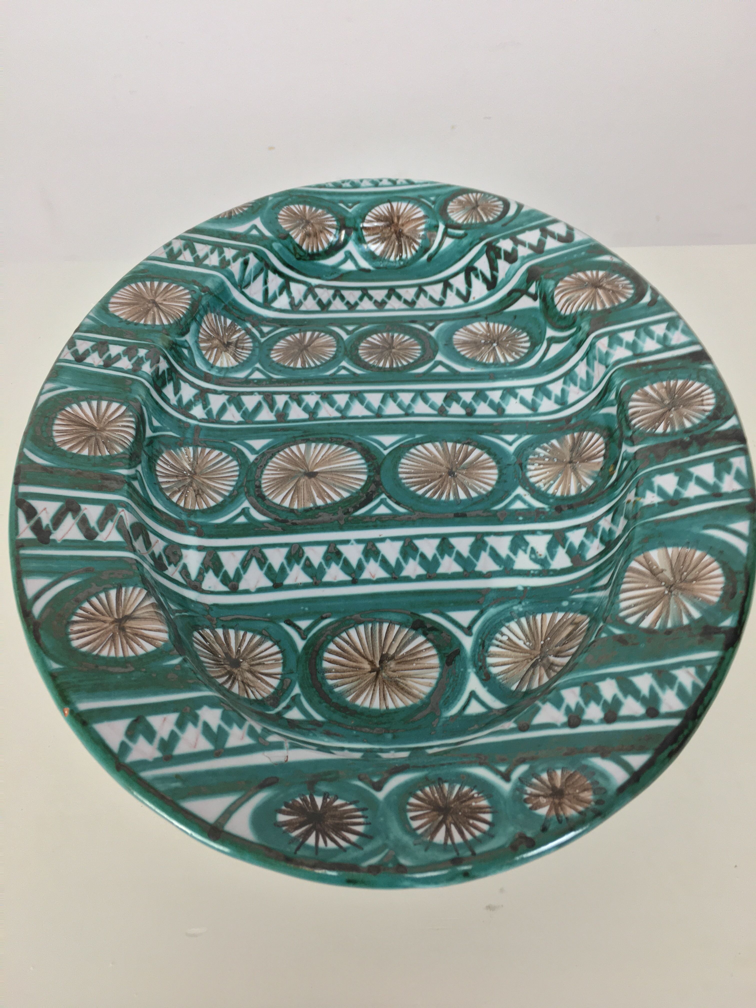 Robert Picault dish, Vallauris ceramics