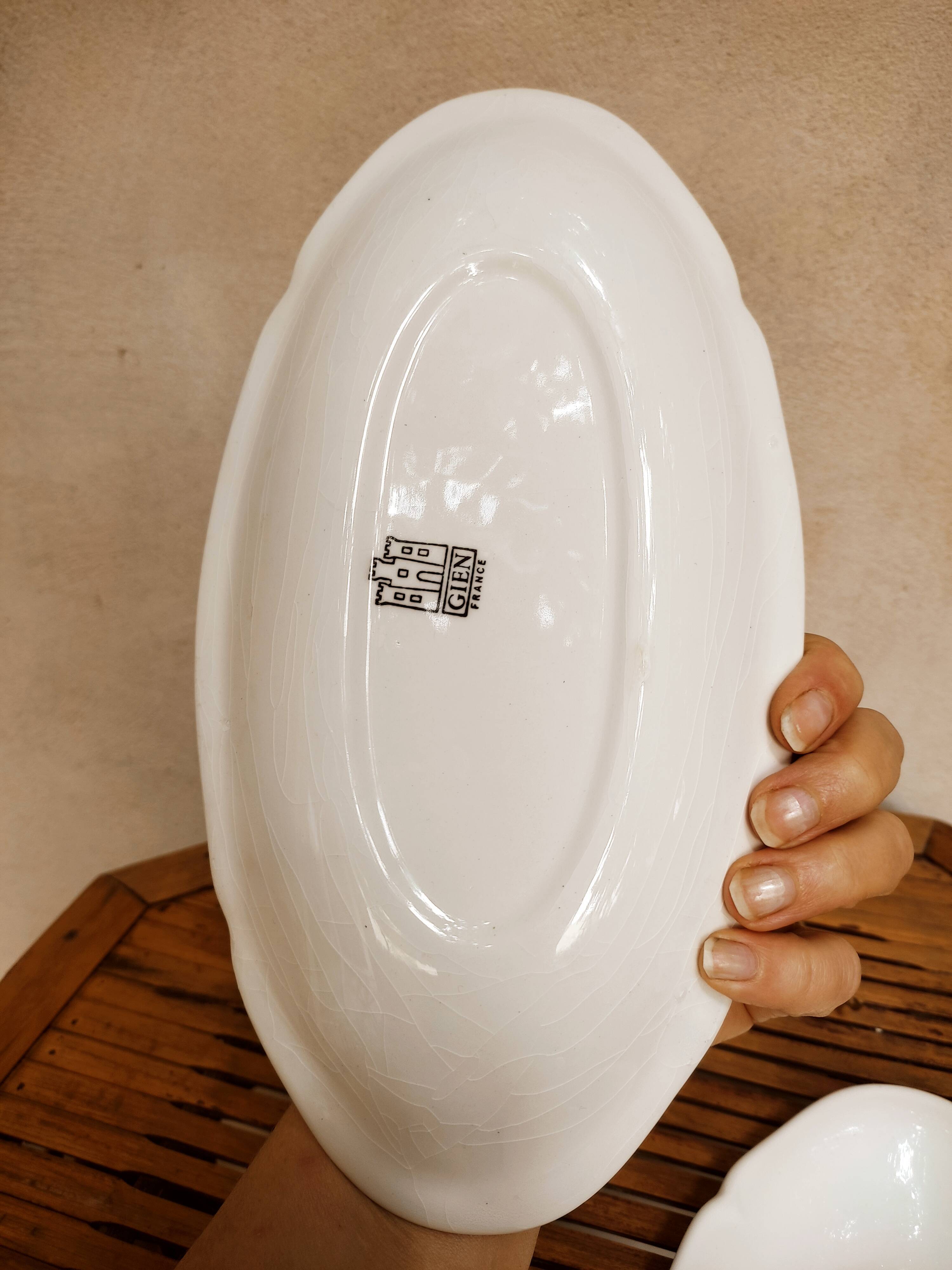 Duo of dishes to hors d'oeuvres by Gien