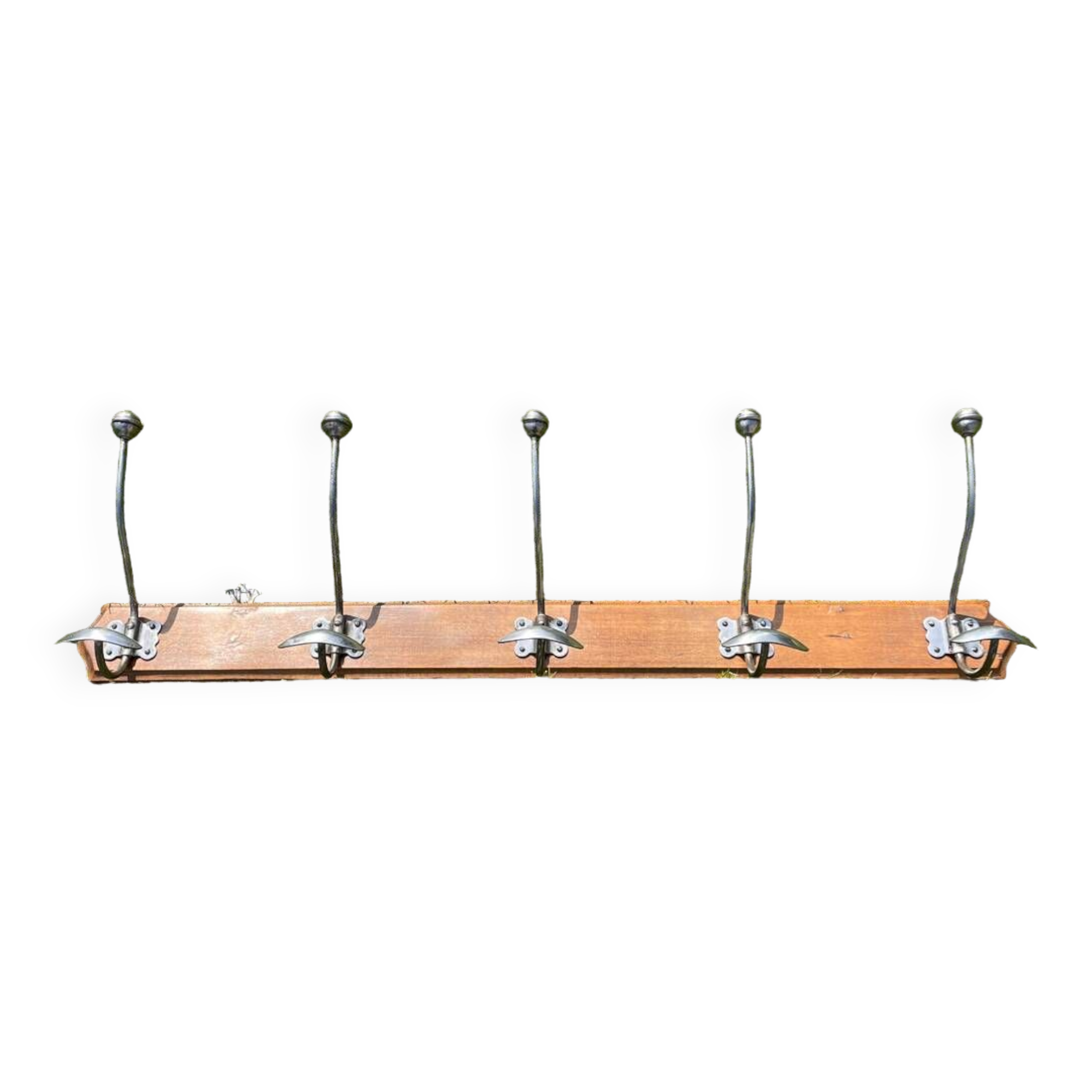 Bistro wall coat rack circa 1900