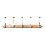 Bistro wall coat rack circa 1900