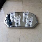 4 Edinburgh Crystal whiskey glasses