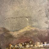 Old painting, portrait of an orientalist, signed and dated 1939.